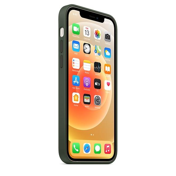 Калъф Apple iPhone 12/12 Pro Silicone Case with MagSafe - Cypress Green (Seasonal Fall 2020)