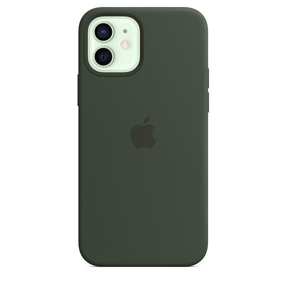 Калъф Apple iPhone 12/12 Pro Silicone Case with MagSafe - Cypress Green (Seasonal Fall 2020)
