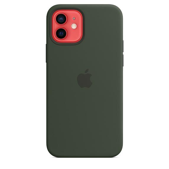 Калъф Apple iPhone 12/12 Pro Silicone Case with MagSafe - Cypress Green (Seasonal Fall 2020)