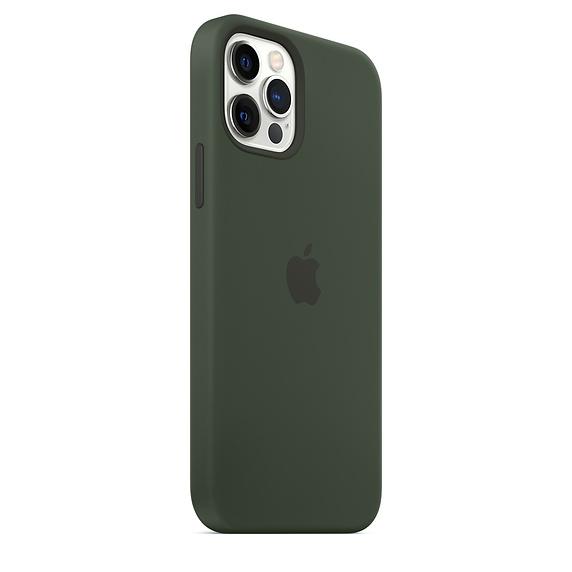 Калъф Apple iPhone 12/12 Pro Silicone Case with MagSafe - Cypress Green (Seasonal Fall 2020)