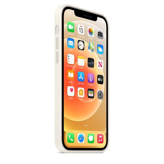 Калъф Apple iPhone 12/12 Pro Silicone Case with MagSafe - White