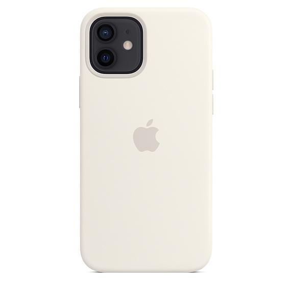 Калъф Apple iPhone 12/12 Pro Silicone Case with MagSafe - White