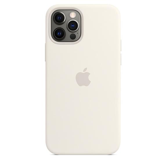 Калъф Apple iPhone 12/12 Pro Silicone Case with MagSafe - White