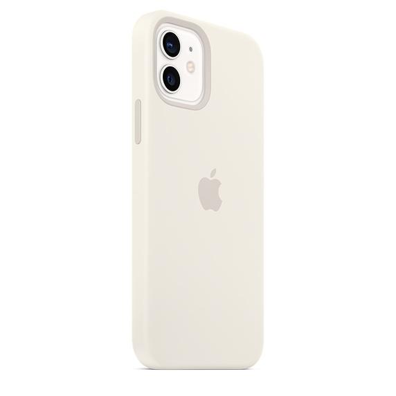 Калъф Apple iPhone 12/12 Pro Silicone Case with MagSafe - White