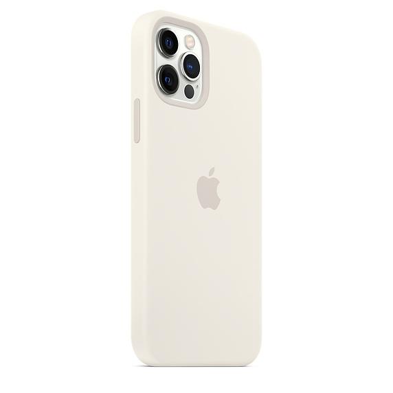 Калъф Apple iPhone 12/12 Pro Silicone Case with MagSafe - White