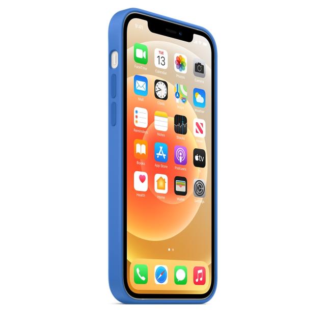 Калъф Apple iPhone 12/12 Pro Silicone Case with MagSafe - Capri Blue