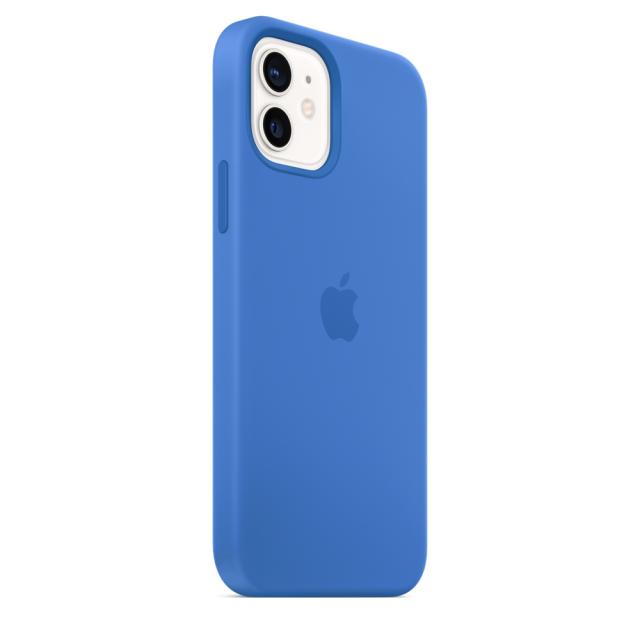 Калъф Apple iPhone 12/12 Pro Silicone Case with MagSafe - Capri Blue