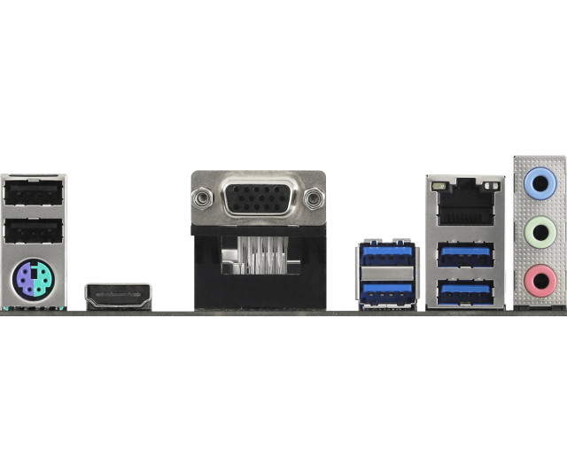 Дънна платка ASRock B550M-HVS SE, AM4, 2x DDR4, 4x SATA 6Gb/s, 1x M.2 PCIe Gen3x4, HDMI, VGA