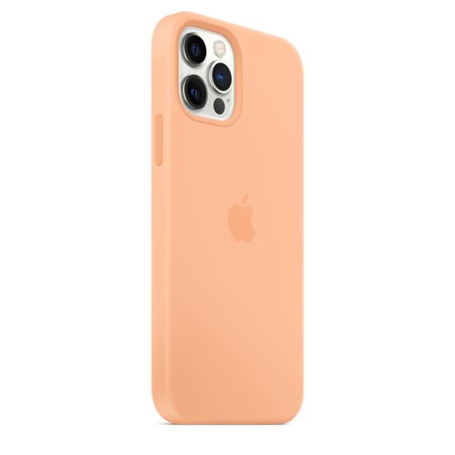 Калъф Apple iPhone 12/12 Pro Silicone Case with MagSafe - Cantaloupe