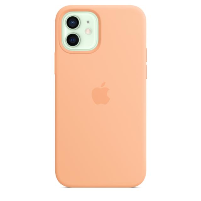 Калъф Apple iPhone 12/12 Pro Silicone Case with MagSafe - Cantaloupe