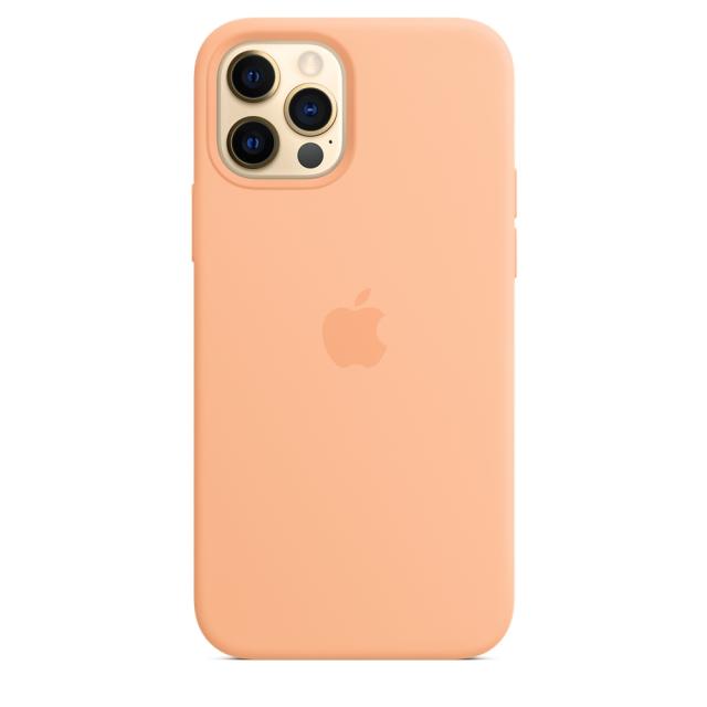 Калъф Apple iPhone 12/12 Pro Silicone Case with MagSafe - Cantaloupe