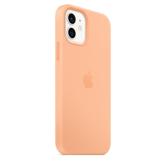 Калъф Apple iPhone 12/12 Pro Silicone Case with MagSafe - Cantaloupe