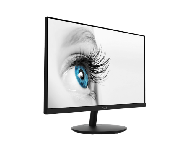 Монитор MSI PRO MP242A, 23.8" (60.45cm) IPS панел, 100Hz, Full HD, 1ms, 300cd/m2, VGA, DisplayPort, HDMI