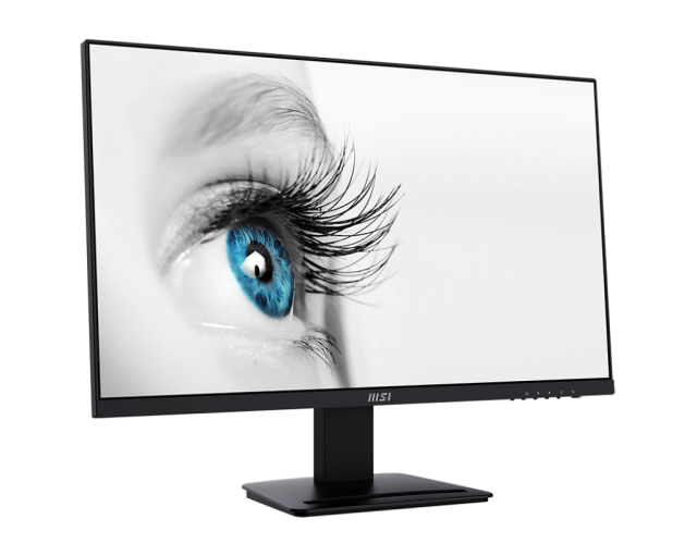 Монитор MSI PRO MP273A, 27" (68.58 cm) IPS панел, 100Hz, Full HD, 1ms, DisplayPort, HDMI, VGA