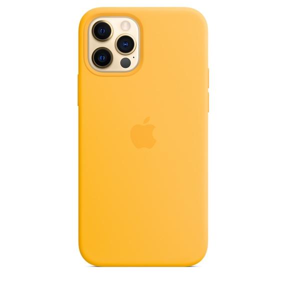 Калъф Apple iPhone 12/12 Pro Silicone Case with MagSafe - Sunflower