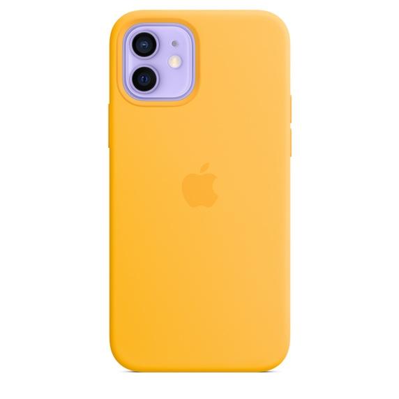 Калъф Apple iPhone 12/12 Pro Silicone Case with MagSafe - Sunflower