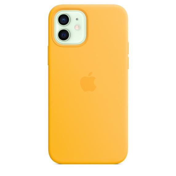 Калъф Apple iPhone 12/12 Pro Silicone Case with MagSafe - Sunflower