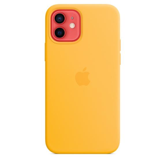 Калъф Apple iPhone 12/12 Pro Silicone Case with MagSafe - Sunflower