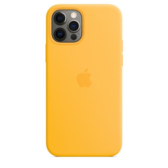Калъф Apple iPhone 12/12 Pro Silicone Case with MagSafe - Sunflower