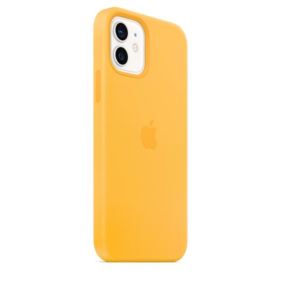 Калъф Apple iPhone 12/12 Pro Silicone Case with MagSafe - Sunflower