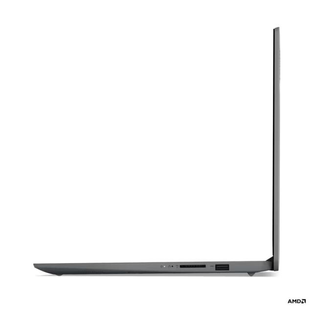 Лаптоп Lenovo IdeaPad 1 15AMN7, (4-ядрен) AMD Ryzen 5 7520U 2.8/4.3GHz, 15.6" (39.62 cm) Full HD Anti-Glare дисплей, 8GB LPDDR5, 512GB SSD NVMe, 1x USB-C 3.2 Gen 1, Free DOS