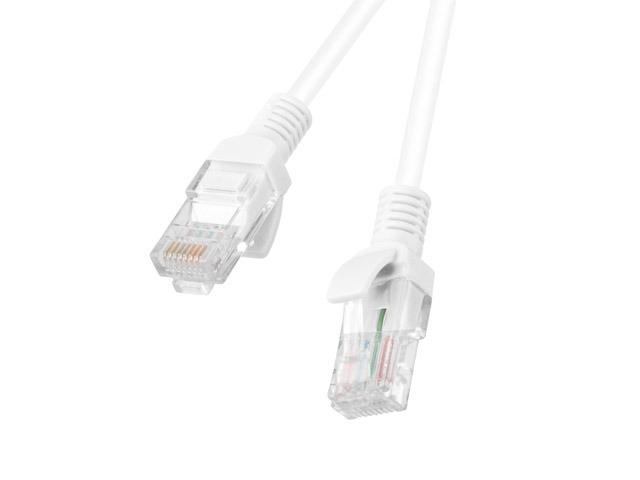 Кабел Lanberg patch cord CAT.6 10m, white