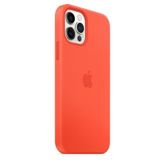 Калъф Apple iPhone 12/12 Pro Silicone Case with MagSafe - Electric Orange