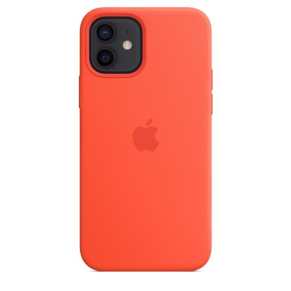 Калъф Apple iPhone 12/12 Pro Silicone Case with MagSafe - Electric Orange