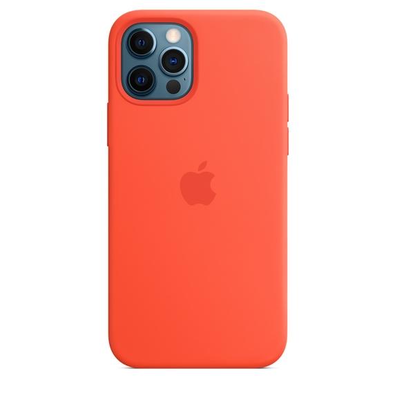 Калъф Apple iPhone 12/12 Pro Silicone Case with MagSafe - Electric Orange