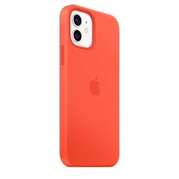Калъф Apple iPhone 12/12 Pro Silicone Case with MagSafe - Electric Orange