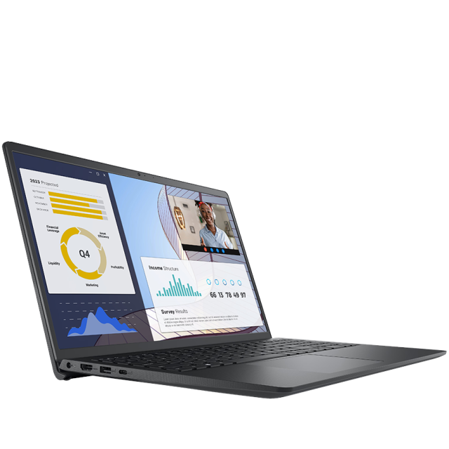 Лаптоп Dell Vostro 3535, AMD Ryzen 7 7730U (8C, 16 threads), 15.6" FHD (1920 x 1080) 120 Hz AG, 16GB (2x8GB) DDR4 3200MHz, 512GB PCIe NVMe SSD, AMD Radeon Graphics, WiFi + BT,  KBD, FPR, Linux