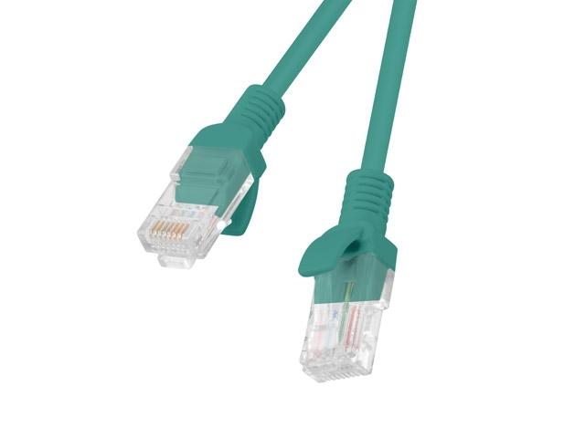 Кабел Lanberg patch cord CAT.6 15m, green