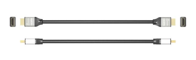 Кабел j5create JDC52, HDMI мъжко - HDMI мъжко, Ethernet, 4K, 2 m