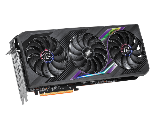 Видео карта ASROCK RX7800 XT PHANTOM GDDR6 16GB OC, 256-bit, HDMI, 3xDP