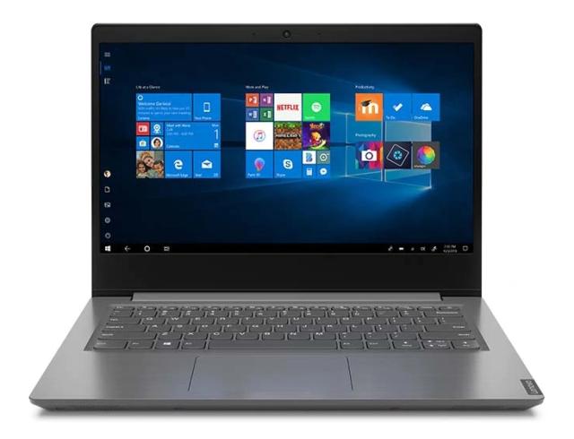 Лаптоп Lenovo V14 Intel Core i5-1035G1 (1.0GHz up to 3.60 GHz, 6MB), 8GB (4GB+4GB) DDR4 2133MHz, 256GB SSD, 14" FHD (1920x1080), AG, Intel UHD Graphics 620, WLAN ac, BT, Cam 0.3 mp, 2 cell, Iron grey, Win 10 Pro, 2Y