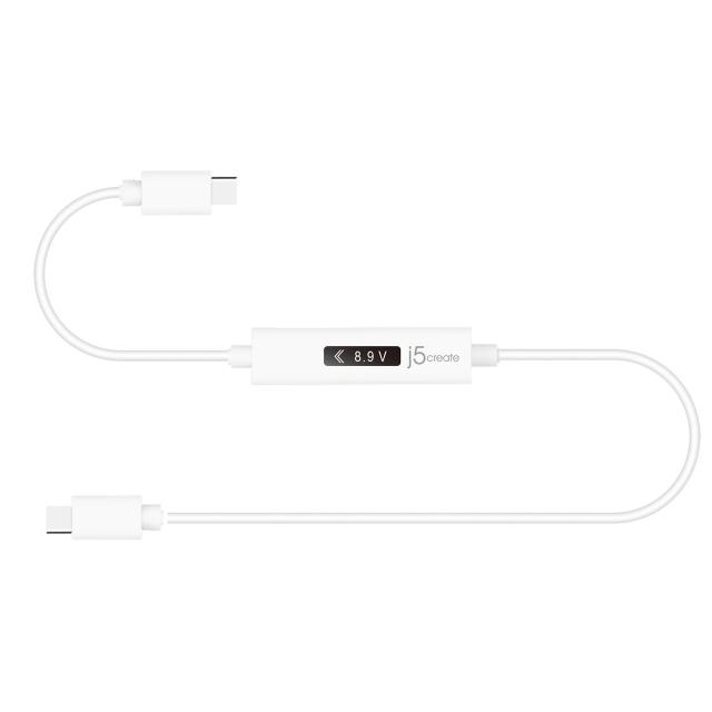 Кабел за зареждане j5create JUCP14, Измервател на мощност, USB-C