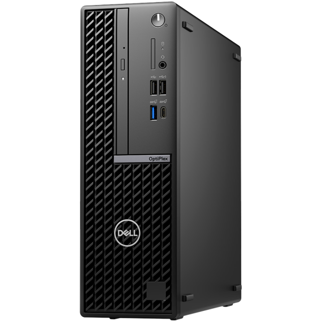Настолен компютър Dell OptiPlex 7010 SFF, Intel Core i5-13500 (6+8 Cores, 24MB, 20T, 2.5GHz to 4.8GHz, 65W), 8GB (1x8GB) DDR4, 256GB NVMe M.2 2230, Integrated Graphics, Mouse + BG KBD, Win 11 Pro, 3Y ProSupport