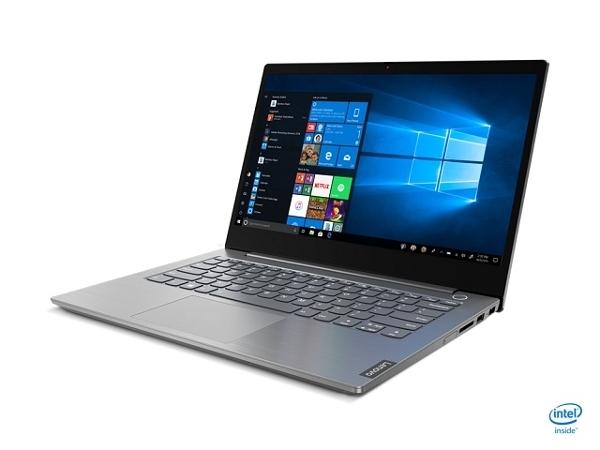 Лаптоп Lenovo ThinkBook 14 Intel Core i5-1035G1 (1GHz up to 3.6GHz, 6MB), 16GB DDR4 2666MHz, 512GB SSD, 14" FHD (1920x1080) IPS, AG, Intel UHD Graphics, WLAN ac, BT, 720p Cam, Mineral Grey, KB Backlit, FPR, 3 cell, DOS, 2Y