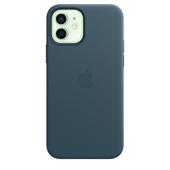 Калъф Apple iPhone 12/12 Pro Leather Case with MagSafe - Baltic Blue (Seasonal Fall 2020)