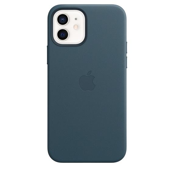 Калъф Apple iPhone 12/12 Pro Leather Case with MagSafe - Baltic Blue (Seasonal Fall 2020)