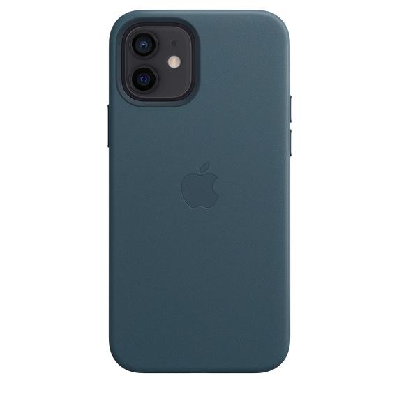 Калъф Apple iPhone 12/12 Pro Leather Case with MagSafe - Baltic Blue (Seasonal Fall 2020)