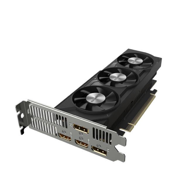 Видео карта GIGABYTE GeForce RTX 4060 OC Low Profile 8GB GDDR6, 128-bit, 2x HDMI, 2x DP