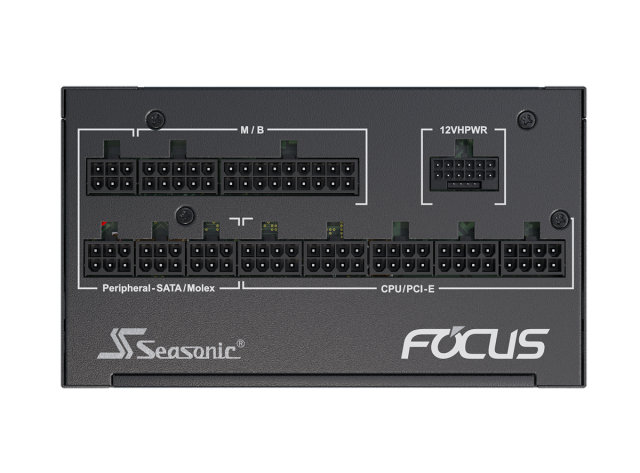 Захранване SEASONIC FOCUS GX-850 850W, 80+ Gold PCIe 5.0, Fully Modular