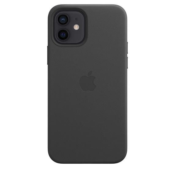 Калъф Apple iPhone 12/12 Pro Leather Case with MagSafe - Black