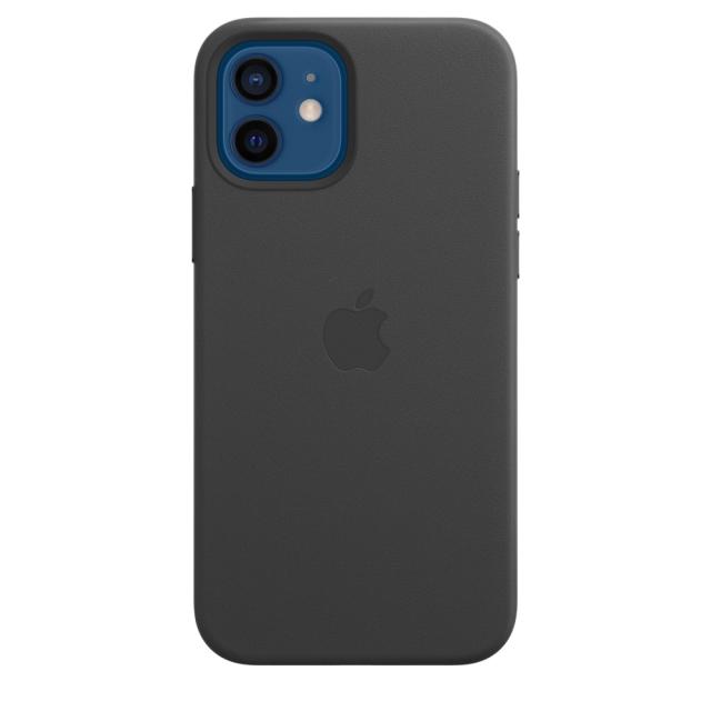Калъф Apple iPhone 12/12 Pro Leather Case with MagSafe - Deep Violet