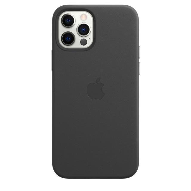 Калъф Apple iPhone 12/12 Pro Leather Case with MagSafe - Deep Violet