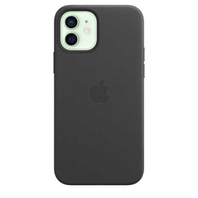 Калъф Apple iPhone 12/12 Pro Leather Case with MagSafe - Deep Violet