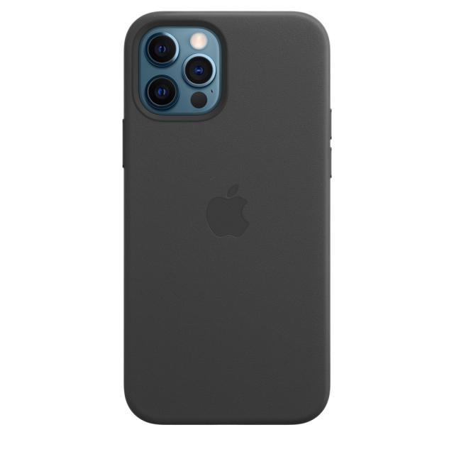 Калъф Apple iPhone 12/12 Pro Leather Case with MagSafe - Deep Violet
