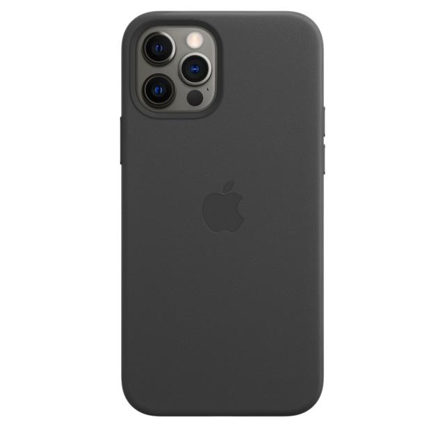 Калъф Apple iPhone 12/12 Pro Leather Case with MagSafe - Deep Violet