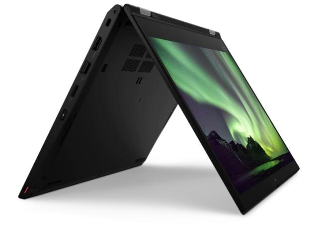 Лаптоп Lenovo ThinkPad L13 Yoga Intel Core i5-10210U (1.6GHz up to 4.2GHz, 6MB), 8GB DDR4 2666MHz, 256GB SSD, 13.3" FHD (1920x1080) IPS, AR, Touch, Intel UHD Graphics, Touch, WLAN ac, BT, 720p&IR&World Facing Cam, 4 cell, KB Bcklt, SCR, FPR, Pen Pro,
